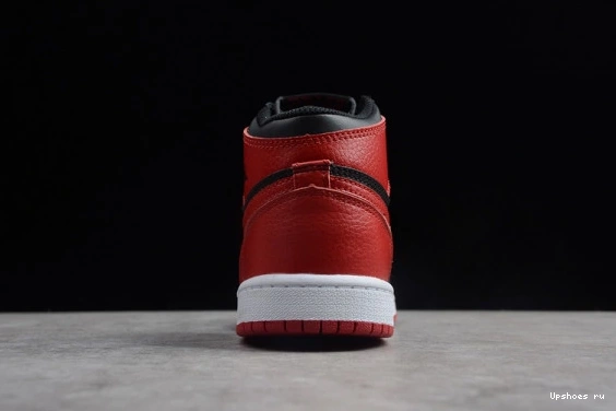 001 1  Black Jordan 555088 Kids 555088 Kid OG Bred Banned Retro  High 001 Red Air 0601